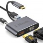 Adaptador Multipuerto USB C 4 en 1 / Mod. UL-ADC404V