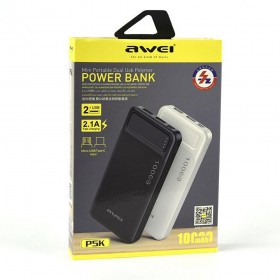 Power Bank Awei P5K 10000mAh Negra