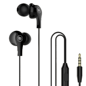 Audifonos Maxell Manos Libre Max Buds In Mic Negro