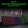 Teclado Gamer USB iMICE AK-800 Retro Iluminado