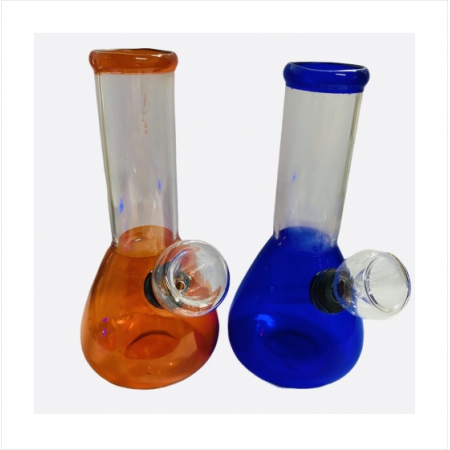 Mini Bong Pyrex Diseños 14cm. Aprox. Cod. 68475